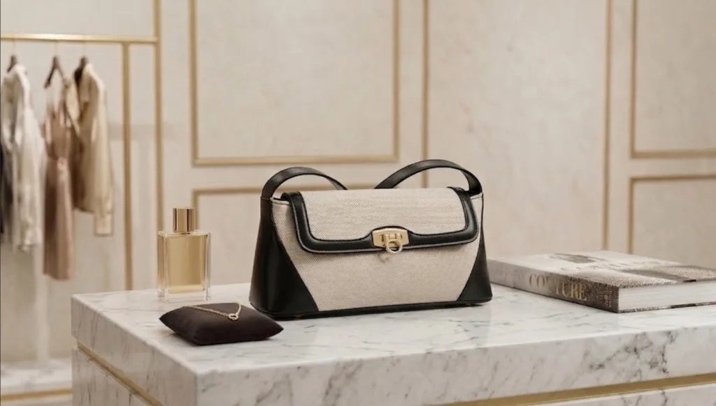 two-tone-canvas-shoulder-bag-front-sales scenario diagram