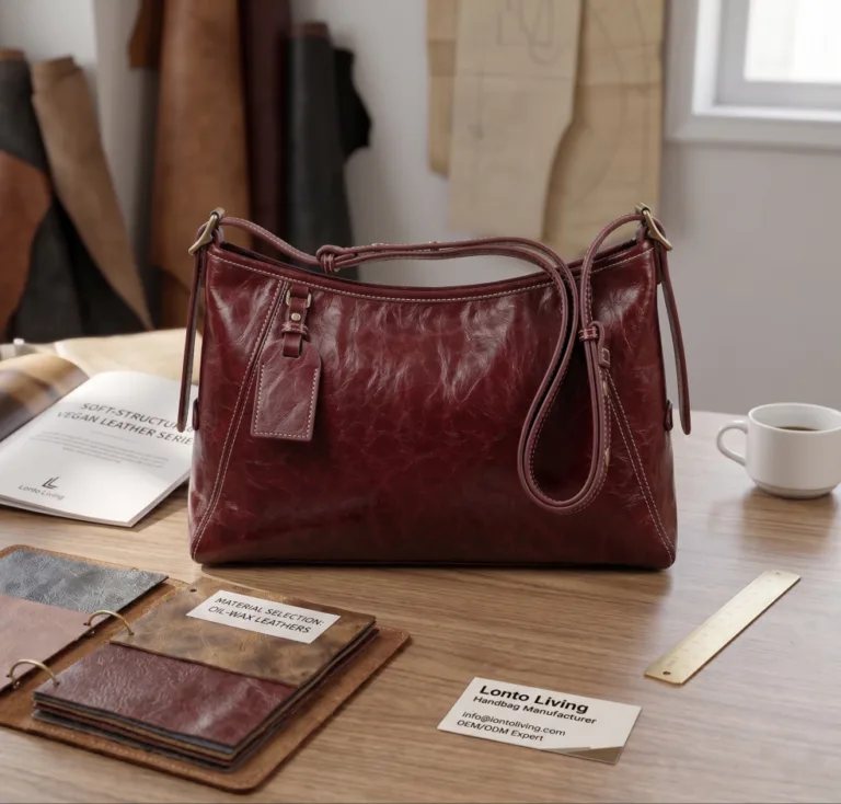 Explore the manufacturing secrets behind 2026's "Quiet Luxury" handbag trends. Learn how premium materials and expert craftsmanship create the perfect soft-structured silhouette for B2B brands.